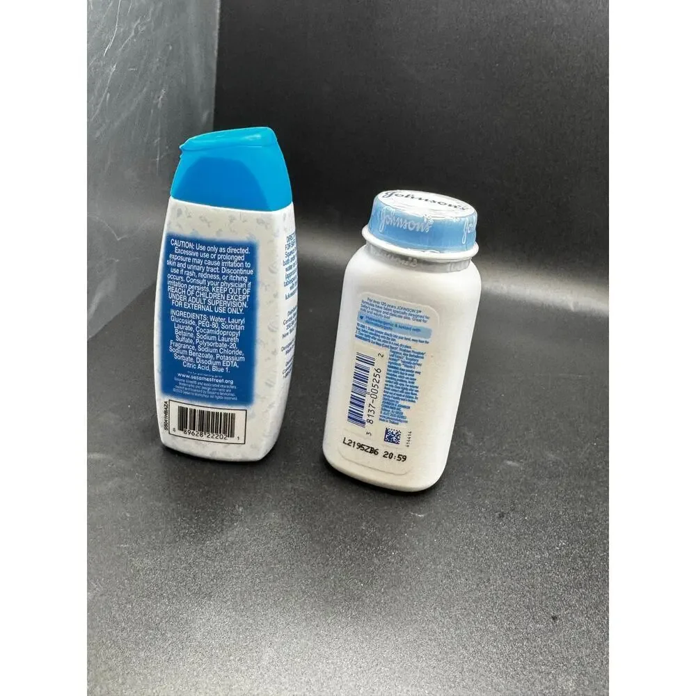 5/$25 NWT Set of TRAVEL size Bubble Bath(3oz) & Baby Powder(1.5oz)